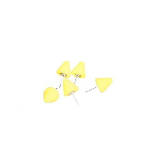 ShineMate Yellow Polishing Cone 5Pk For Flexible Polisher Kit