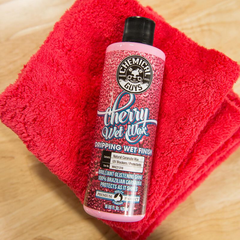Chemical Guys Cherry Wet Wax Brilliant Glistening Shine Carnauba Wax 473ml (16oz)