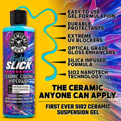 Chemical Guys HydroSlick SI02 Ceramic Coating Hyperwax 473ml (16oz)