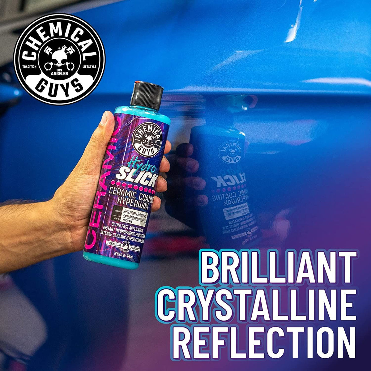 Chemical Guys HydroSlick SI02 Ceramic Coating Hyperwax 473ml (16oz)