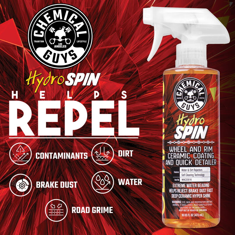 Chemical Guys Hydrospin Wheel & Rim Ceramic Coating (16oz)