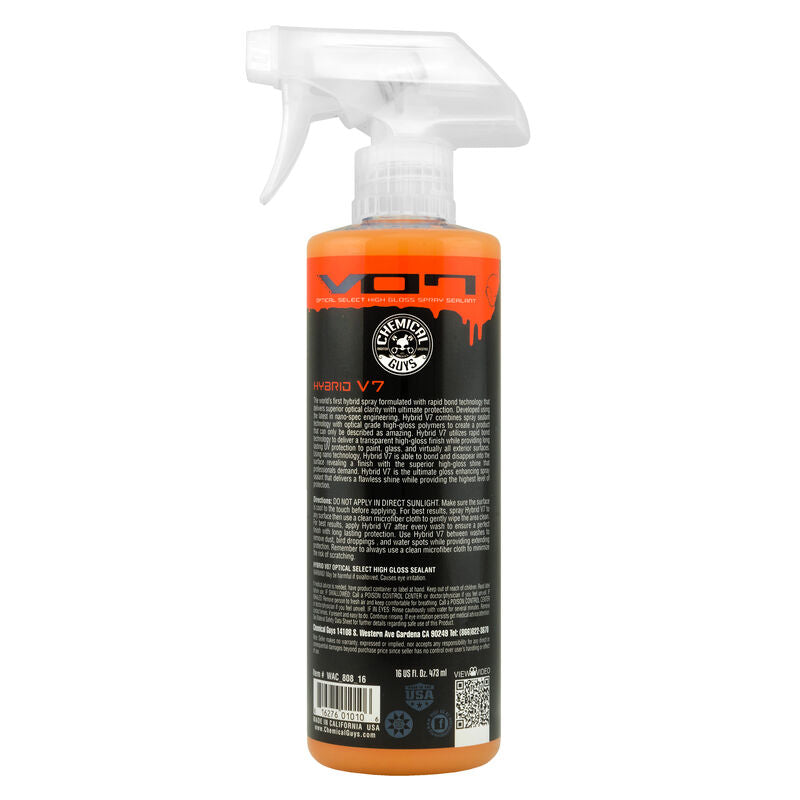 Chemical Guys Hybrid V07 Optical Select High Gloss Spray Sealant & Quick Detailer 473ml (16oz)
