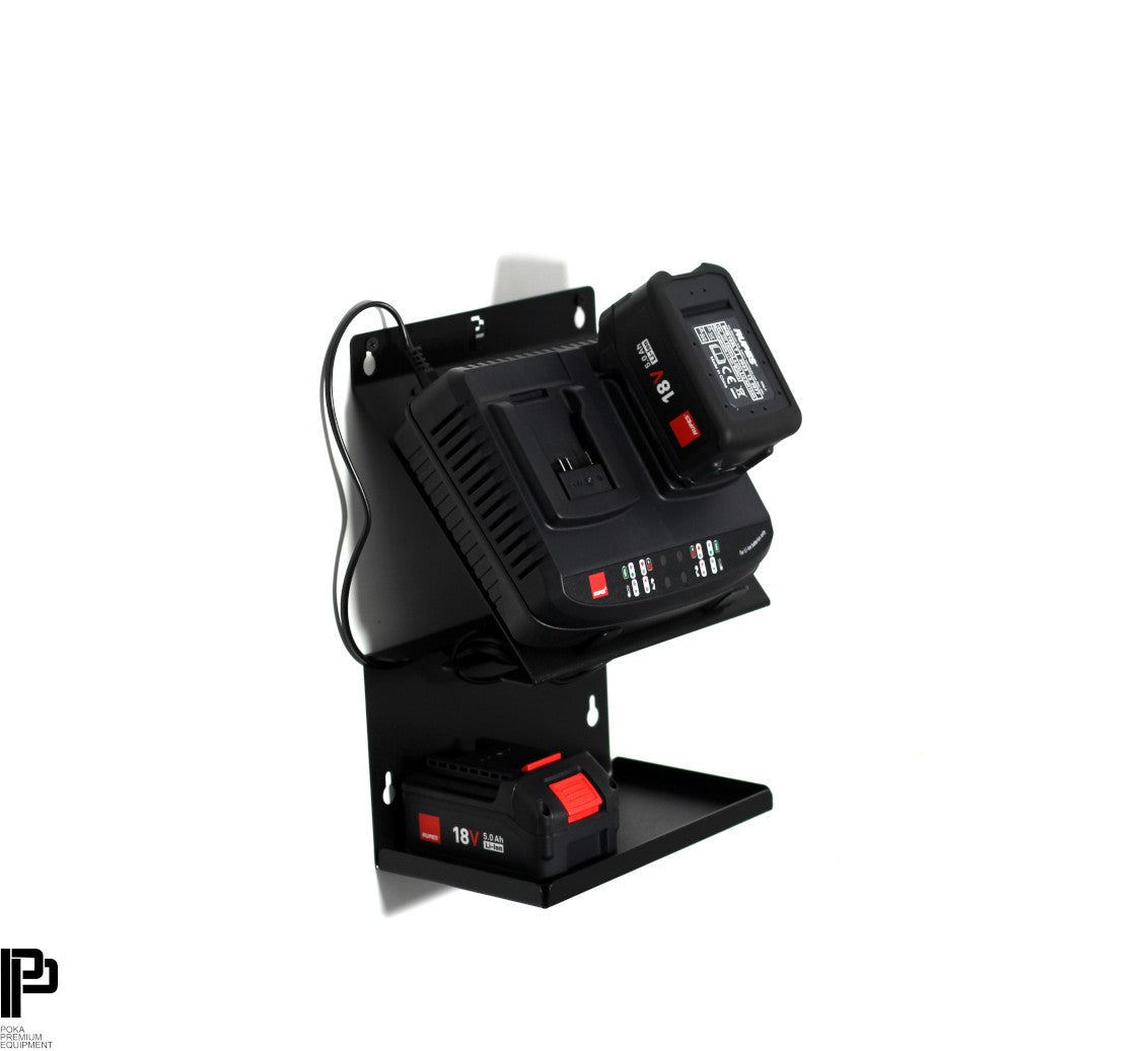 Poka Premium Battery & Charger Wall Mounted Holder - WLB