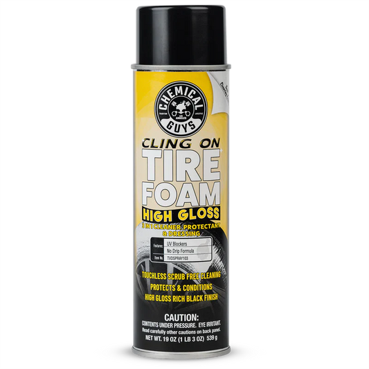 Chemical Guys Cling On Tire Foam High Gloss Tyre Dressing 539g