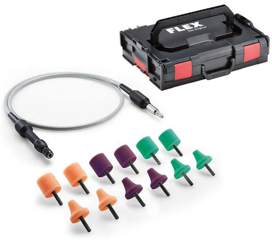 Flex FS 140 PXE Flexible Shaft Inc 12 Heads ( Plastic Case ) - 516112