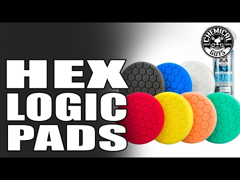 Chemical Guys Orange Hex Logic Medium Cutting Pad 5.5"
