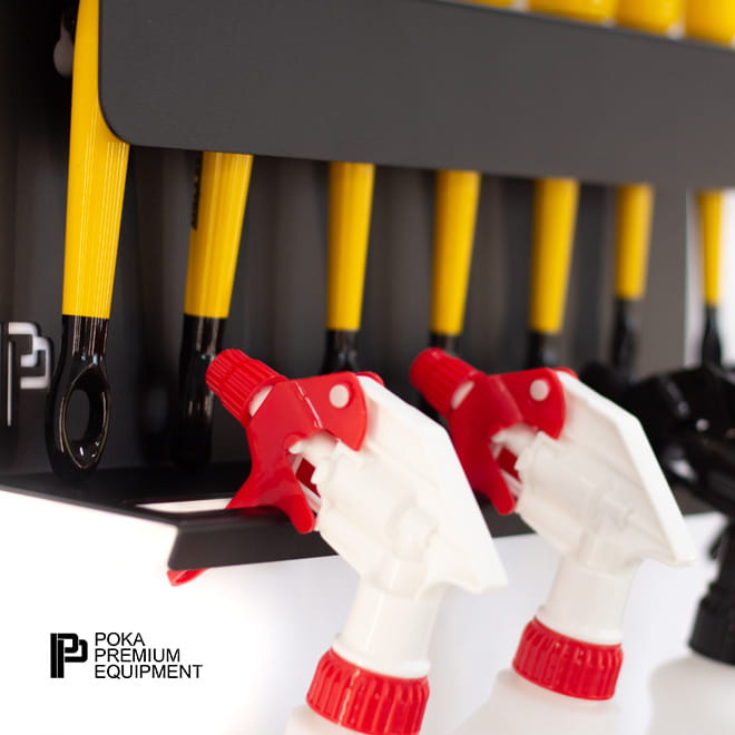 Poka Premium Brush and Bottle Holder 40cm ( WPB_40_BLANK )